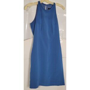 Vintage Donna Gray Blue Great Condition‎ Size 4 Blue SLEEVELESS